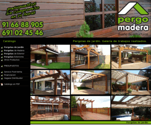 pergolasdejardin.com: Pergolas de Jardin, Venta, Montaje, Instalacion, madrid, avila, segovia, guadalajara, toledo, cuenca
Pergolas de Jardin, Venta, Montaje, Instalacion, madrid, avila, segovia, guadalajara, toledo, cuenca... Trabajamos en Madrid, Las Rozas, Boadilla del Monte, Majadahonda, Pozuelo de Alarcon, Torrelodones, Villalba, Collado Mediano, Villaviciosa de Odon, Villanueva de la Cañada, Alcobendas, San Sebastian de los Reyes, Galapagar, Brunete, Arroyomolinos, Tres Cantos, Colmenar Viejo, Paracuellos del Jarama, Rivas Vaciamadrid, Moralzarzal, El Escorial, Alpedrete, Griñon, Getafe, Leganes, Alcorcon, Mostoles, Colmenarejo, San Agustin de la Sierra, Alcala de Henares, Torrejon de Ardoz, Manzanares el Real...