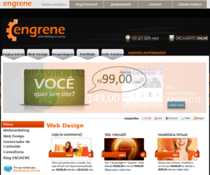 engrene.com.br: ..:: ENGRENE - Webmarketing & Business ::..
Criação e Desenvolvimento de Site, Logomarca e Campanha de marketing web