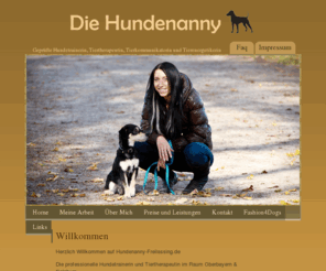 hundenanny-freilassing.com: Home | Die Hundenanny | Dipl. Hundetrainerin, Dipl. Tiertherapeutin, Tierkommunikatorin und Tierenergetikerin
HundeNanny