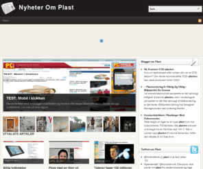 nyheteromplast.com: Nyheter om Plast |
