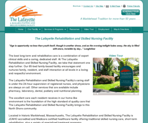 thelafayette.net: The Lafayette Rehabilitation and Skilled Nursing Facility - Marblehead, Massachusetts ( MA )
The Lafayette Rehabilitation and Skilled Nursing Facility - Marblehead, Massachusetts ( MA )