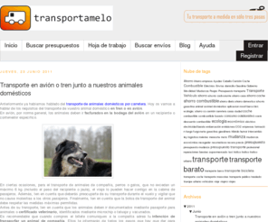 transportamelo.net: Presupuestos transporte anuncios peticiones transportar empresas mudanzas enviar paquetes
Tu transporte a medida en tres pasos! Portal online para la gestión de transportes, envío de paquetes, mensajería, mudanzas, etc.. Solicitud y gestión de presupuestos a medida para cada envío. Gestión y control de presupuestos y envíos por parte de nuestros usuarios y las empresas participantes.