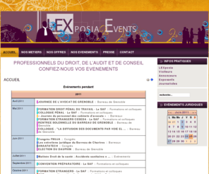 lexposia-events.com: Calendriers de tous nos événements
Lexposia-events - Organisation d'événements