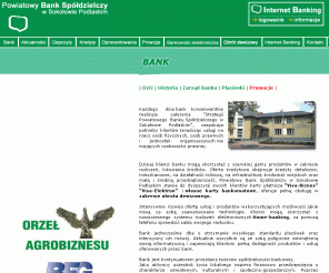 pbssokolow.pl: -:: Powiatowy Bank Spółdzielczy w Sokołowie Podlaskim ::-
Bank Spółdzielczy w Sokołowie Podlaskim