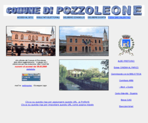 pozzoleone.org: Comune di Pozzoleone
Sito ufficiale del Comune di Pozzoleone