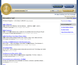zaak.com: First Place® - Your First Place on the Internet®
Search results for zaak from First Place Metasearch.