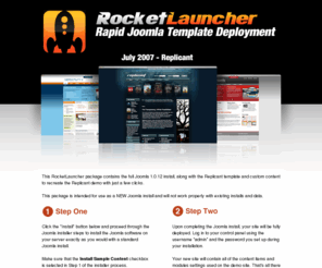 blanquillas.com: RocketLauncher Installer - July 2007 Replicant
