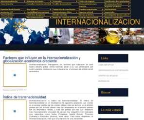 internacionalizacion.org: INTERNACIONALIZACION
INTERNACIONALIZACION