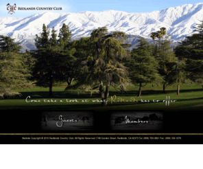 redlandscountryclub.com: Redlands Country Club - Home
Redlands Country Club Redesign