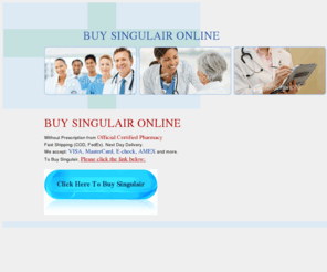 rosecitymi.com: Buy Singulair Online - No Prescription Needed, US Licensed Online Pharmacy
Buy Singulair online without prescription from a USA pharmacy, exclusive discount prices, discrete packaging, express delivery, 24/7 customer support.