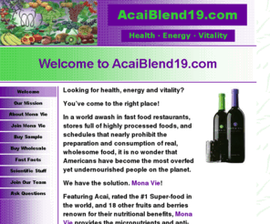 acaiblend19.com: Welcome
Welcome