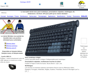 compact-keyboard.com: Le seul petit clavier multilingue avec pavé numérique intégré
Akor présente le seul petit clavier avec un vrai pavé numérique intégré, des ponctuations séparées pour une frappe plus facile, même avec une seule main, multilingue, universel, compatible Windows, Linux et Mac.