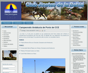 jinetesdelabahia.es: Club Jinetes de la Bahia
Web del Club Jinetes de la Bahía