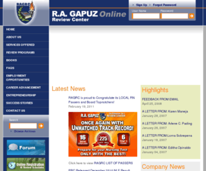 pnsaonline.com: RA Gapuz Online | Review Center
