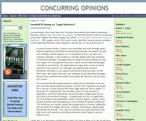 concurringopinions.com: Concurring Opinions  
