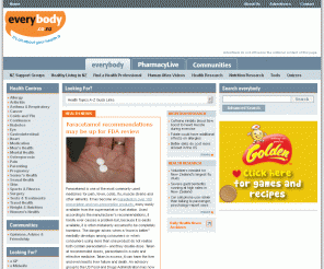 everybody.co.nz: 
			Home Page - Everybody - Health Information for New Zealanders
Everybody.  Health information website for New Zealanders.  Medical and health promotion feature articles and fact sheets. 