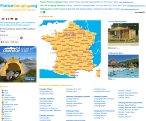 francecamping.org: Camping France
Camping France : guide of the campsites in France with comments of the campers.