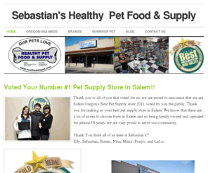 southsalempet.com: Sebastian's Healthy  Pet Food & Supply - Home
Sebastian's Healthy Pet Food & Supply