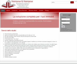 amministrazioni-condominiali.com: Amministrazioni condominiali Visintainer & Visintainer Amministratori Immobiliari e Condominiali
Amministrazioni condominiali Visintainer & Visintainer, per ogni esigenza di amministrazione di immobili residenziali ed edifici commeciali. Contattaci per un preventivo gratuito, saremo lieti di potervi presnatere le nostre soluzioni.