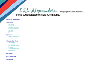 elalexandria.com: E&L Alexandria Fine and Decorative Arts Ltd
