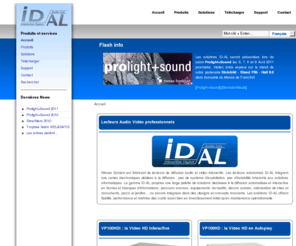 id-al.com: ID-AL Audio and Video Players - Accueil
IDAL audio video player- lecteurs audio et vidéo MP3 MP4