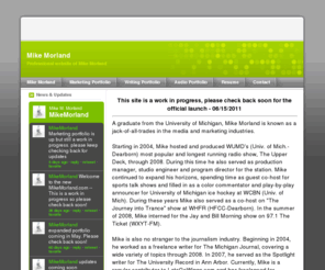 mikemorland.com: Mike Morland
The professional website of Writer, Radio Personality and Producer, Mike Morland.