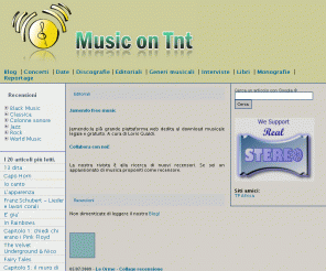 music-on-tnt.com: :: Music on Tnt :: Internet music magazine 1998 - 2009
