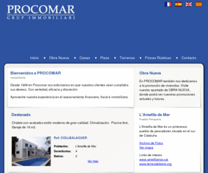 procomar.com: Apartamentos, casas, terrenos y chalets en venta | Inmobiliaria Procomar | l'Ametlla de Mar, Costa Dorada
Venta de apartamentos, casas, terrenos y fincas rústicas en l'Ametlla de mar la Costa Dorada.