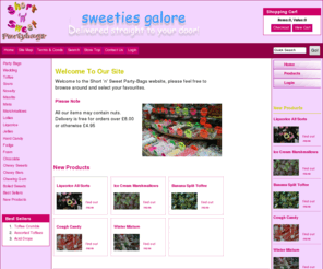 shortnsweet-partybags.com: Home
The Home of sweets and party bags