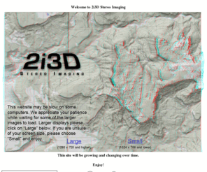 2i3d.com: 2i3D Stereo Imaging
2i3D Stereo Imaging 3D Maps in Anaglyph