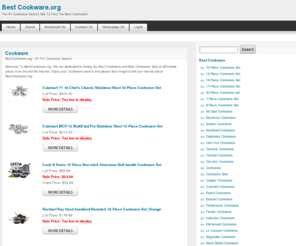 bestcookware.org: Best Cookware | Cookware Sets | Cookware Set
Best Cookware Is A New Search Site To Find Cookware, Cookware Sets, Cookware Set, Stainless Steel, Calphalon, All Clad, Le Creuset, Cast Iron, Cuisinart And More