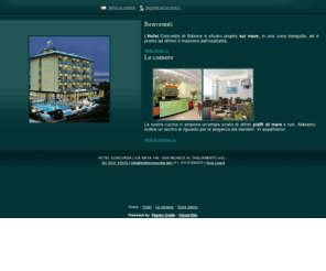 hotelconcordiabibione.info: Hotel Concordia – Hotel – San Michele al Tagliamento – Venezia – Visual Site
Il nostro hotel è pronto a soddisfare tutte le esigenze di relax della propria clientela.