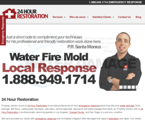 waterdamagehandyman.com: Orange County Water Damage Restoration | Fire and Smoke | Mold Damage | 24 Hour Restoration | 1-888-949-1714
Orange County Water Damage, Flood Damage, Fire Damage, and Mold Damage Emergency Response Contractor. 1-888-949-1714, 24 Hour Restoration ®,Water and Flood drying and repair experts. Serving clients in Orange County. Insurance restoration and repair