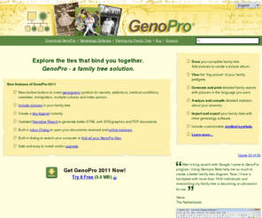genopro.com: Genealogy Software - GenoPro
GenoPro is easy to use genealogy software to create family trees and genograms.