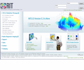 radimage.com: Home
Radiological Imaging Technology - RIT113 Radiation Therapy Dosimetry Software Home