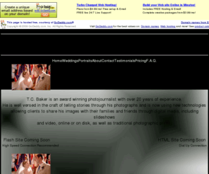 tcbaker.net: Timothy 'T.C.' Baker's Portfolio
Photojournalist Timothy 'T.C.' Baker's Online Portfolio. T.C. Baker is an award winning photojournalist with over 20 years experience. He is well versed in the craft of telling stories through his photographs and is now using new technologies for clients to share his clients moments with their families and friends through digital media, including slideshows and video, online or on disk, as well as traditional photographic prints.
