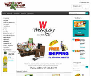 wteashop.com: Wissotzky Tea, Tea Chests, Tea Gifts, Fruit Tea, Chai, Green Tea Chests
Wissotzky Tea Shop invites you to discover a world of tea and infusions, full of rich tastes and fragrances. Wissotzky Tea company has been serving tea