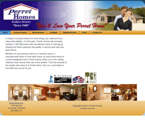 americanrealtyanddevelopment.com: Perret Homes
Perret Homes has provided quality housing to thousands of families in NE Wisconsin for over 60 years.