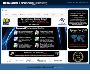 dataworld-technology.com: Web Hosting, Managed Hosting Services by Dataworld-Technology.com
Web Hosting, Managed Dedicated Hosting Services, and Colocation Hosting by Dataworld-Technology.com