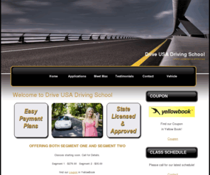 driveusadrivingschool.com: DriveUSA Driving School
DriveUSA Driving School is a teen driver education program based in Livonia, Redford and Northville Michigan.