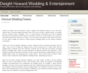 dwighthowardmusic.com: Dwight Howard Wedding & Entertainment
Providing information about choosing bands, planning parties, functions, and weddings.