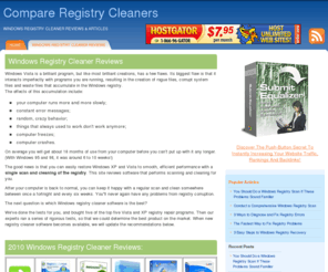 compare-registry-cleaners.info: Compare Registry Cleaners | Windows Registry Cleaner Reviews & Articles | Registry Cleaner Review, Best Registry Cleaner, Best Registry Cleaners, Registry Cleaner Comparison, Top Registry Cleaner, Registry Cleaners Review, Top Registry Cleaners, Registry Cleaner, Registry Cleaners, XP, Vista, Windows 7
Recommendation on the best Windows registry cleaners and repair software, updated regularly.