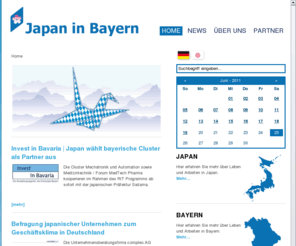 japan-in-deutschland.com: Japan in Bayern: Home
Invest in Bavaria ist ein Gemeinschaftsprojekt des Bayerischen Staatsministerium für Wirtschaft, Infrastruktur, Verkehr und Technologie mit der Bayern International GmbH