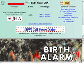 birthalarmusa.com: The World's Most Reliable Birth Monitoring System For Your Mare In Foal - Birth Alarm USA
 Foaling Monitor, Birth Alarm Foal Alarm, Foaling Alert Paging System, Estate Horse Supply  Worldwide shipping