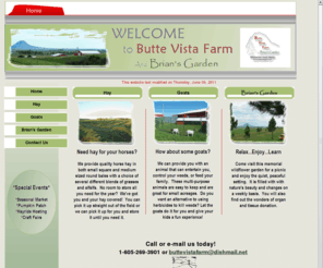 buttevistafarm.com: Butte Vista Farm - Home
This is our farm's home page.