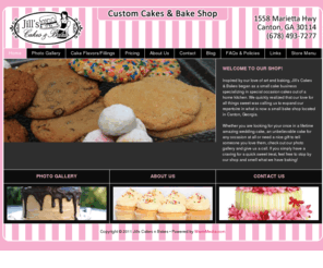 jillscakesnbakes.com: Welcome to Jill's Cakes & Bakes - Canton, Georgia
Jill's Cakes and Bakes - Specialty Cakes for Any Occasion - Serving Canton, GA and the surrounding Georgia area.