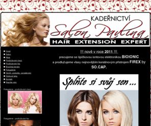 salonpavlina.info: Úvod
Kadeřnictví Salon Pavlína Domažlice