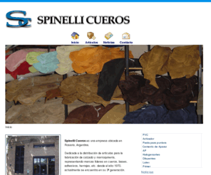 spinellicueros.com: Spinelli Cueros
Spinelli Cueros : Artículos para la fabricación del Calzado.