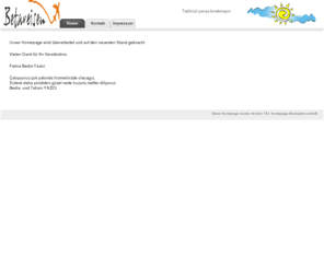 turpa.com: Home - BETAREISEN IHR TÜRKEISPEZIALIST
Meine Homepage