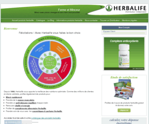 formeetminceur.net: Bienvenue sur votre site des produits Herbalife
Commandez vos produits Herbalife en ligne sur www.formeetminceur.net Profitez de la Garantie Satisfait ou remboursé. Règlement sécurisé en 2 à 3 fois sans frais. Livraison en 48h chrono